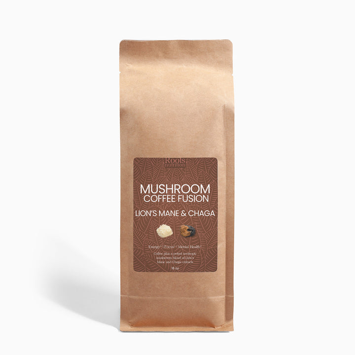 Mushroom Coffee Fusion - Lion’s Mane & Chaga 16oz