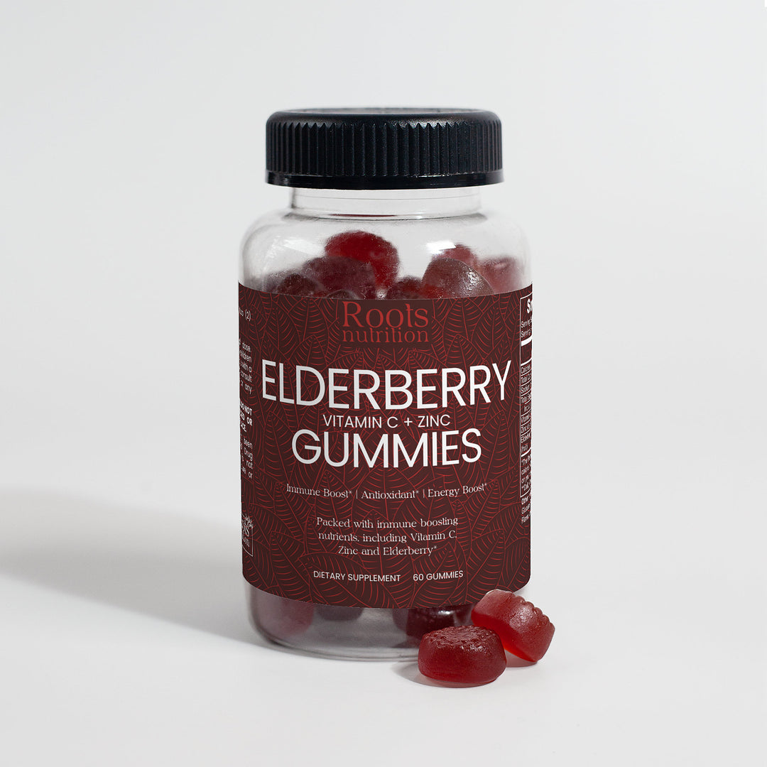 Elderberry with Vitamin C + Zinc Gummies