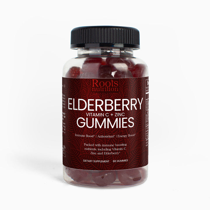 Elderberry with Vitamin C + Zinc Gummies